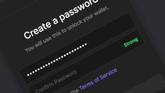 Phantom wallet users can store credentials using "Save to 1Password" (Phantom website, modified by Coindesk)