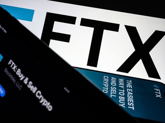 The fallout from crypto exchange FTX's collapse continues to hit bitcoin hard. (Leon Neal/Getty Images)