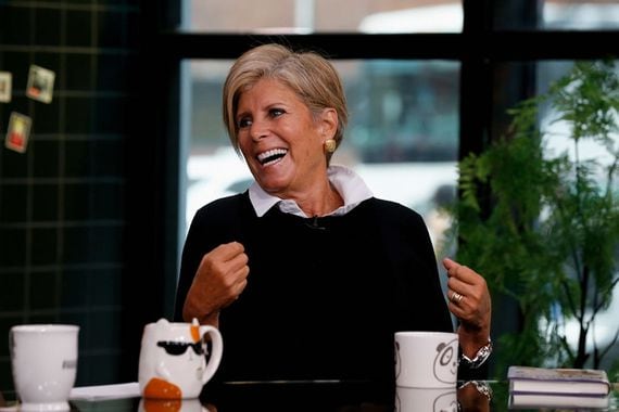 TV personality and financial adviser Suze Orman