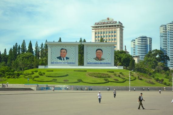 Pyongyang, North Korea (Credit: Shutterstock)