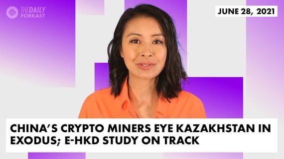 China’s Crypto Miners Eye Kazakhstan in Exodus, E-HKD Study on Track