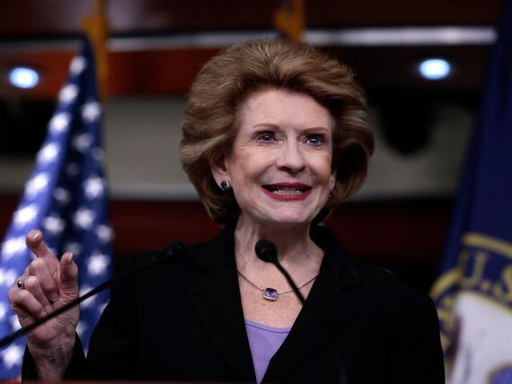 The Senate Agriculture Committee, chaired by Rep. Debbie Stabenow (D-Mich.), is poised to introduce a bill giving the CFTC "exclusive jurisdiction" over cryptocurrencies deemed digital commodities. (Anna Moneymaker/Getty Images)