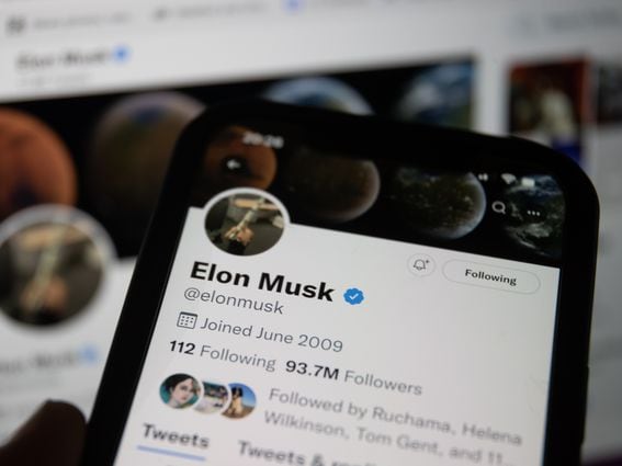 Elon Musk spoke at an all-hands meeting for Twitter employees. (Matt Cardy/Getty Images)