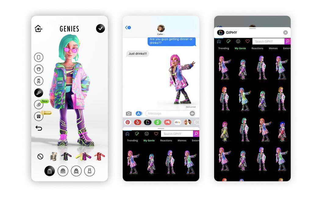 Genies Launches App, Avatar Marketplace Where Celebrities Drop Goods