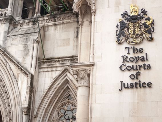 CDCROP: The Law Courts, The Royal Courts of Justice houses the High Court and Court of Appeal of England and Wales. (Shutterstock)