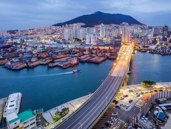 Busan is South Korea's second-largest city after Seoul. (Getty Images)