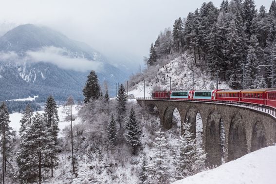 Swiss railroad