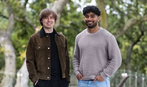 Movement Labs co-founders Cooper Scanlon and Rushi Manche
