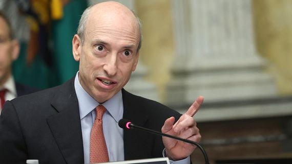U.S. Securities and Exchange Commission Chair Gary Gensler will again blast the crypto industry at a Senate hearing this week. (Kevin Dietsch/Getty Images)