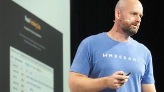 Messari CEO Ryan Selkis (Danny Nelson/CoinDesk)