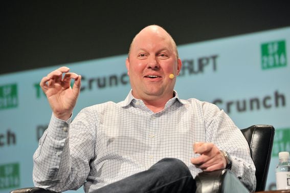 Andreessen Horowitz co-founder Marc Andreessen (Steve Jennings/Getty Images for TechCrunch)