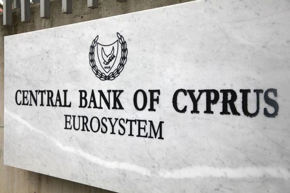 Central Bank of Cyprus sign
