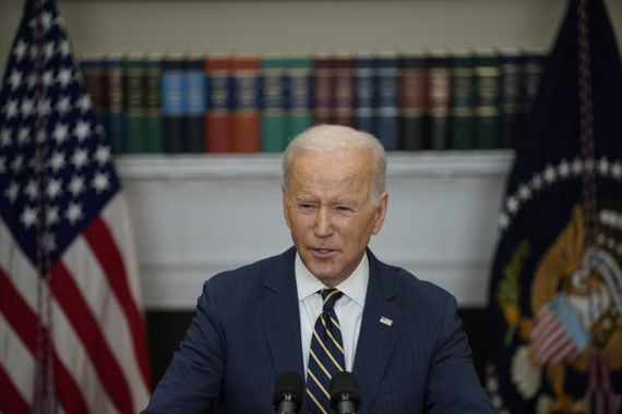 U.S. President Joe Biden (Al Drago/Bloomberg via Getty Images)