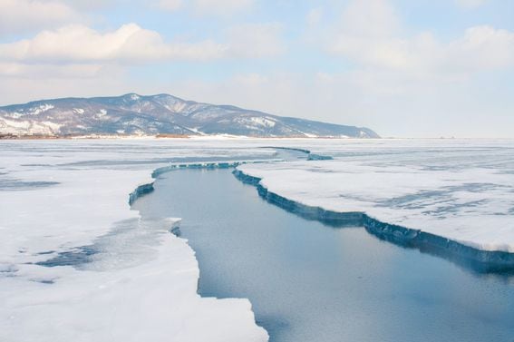 Lake Baikal in Siberia's Irkutsk region. (Ekaterina Sazonova)