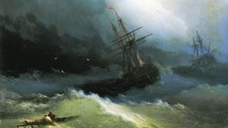 Ayvazovskiy._Ships_at_the_raging_sea_(1866)