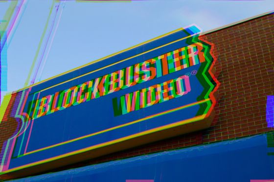 CAUTIONARY TALE: Once a great chain of VHS tape and then DVD rental stores, Blockbuster fell quickly as Netflix made watching movies on the internet easy.