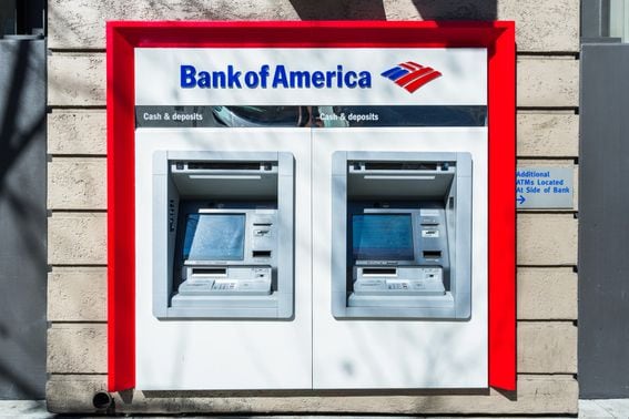 Bank of America, ATM