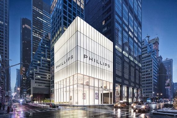 Phillips' new global headquarters in New York.