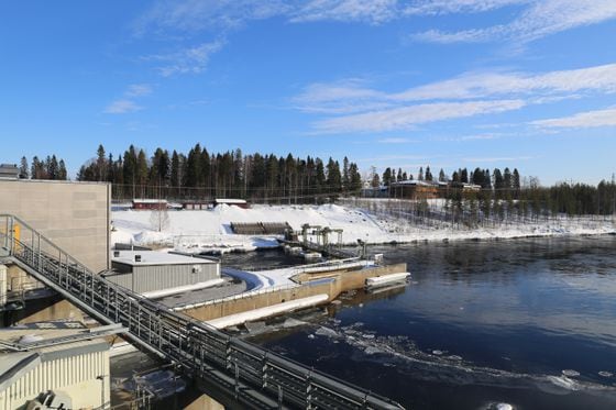 Boden's HIVE facility draws energy from two local hydropower producers including Vattenfall, one of Sweden's largest state-owned power companies. (Sandali Handagama)