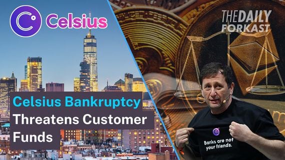 Celsius Files for Bankruptcy; Crypto Unfazed by US inflation