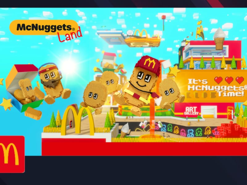 McDonald’s Opens McNuggets Land in the Metaverse, but McWhy?