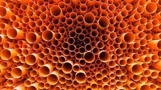 pipes, orange