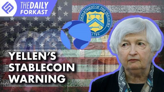 Yellen’s Stablecoin Warning; China’s E-CNY Plans Looking Shaky