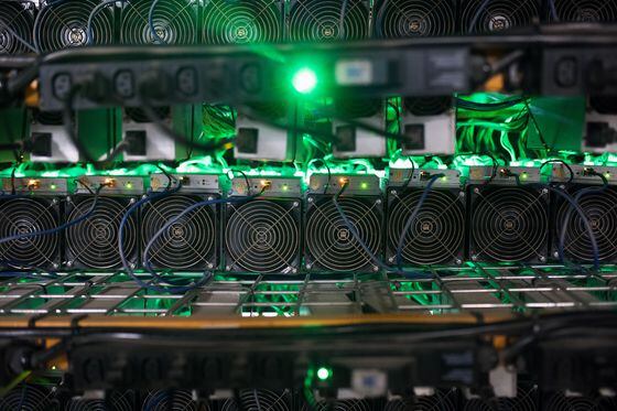 Bitcoin mining rigs (Getty Images)