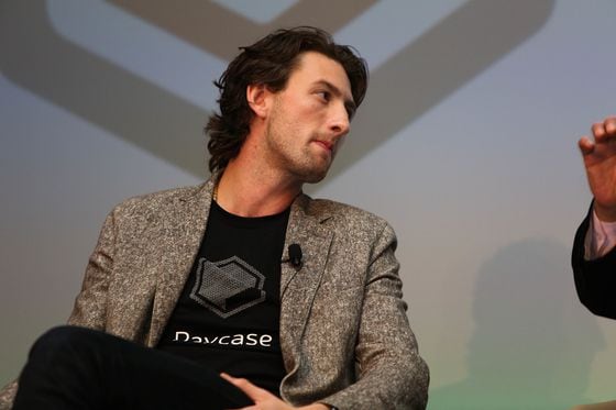 Shyft Network co-founder Joseph Weinberg speaks at Consensus 2018. (CoinDesk archives)