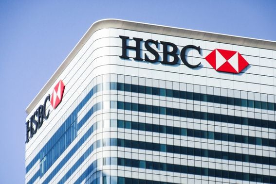 HSBC in Canary Wharf, London (Steve Heap/Shutterstock)