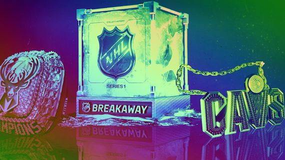 Rendering of NHL Breakaway promotion on Sweet's website. (Sweet, modified by CoinDesk)