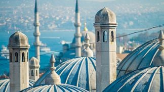 Istanbul, Turkey image via Sabino Parente/Shutterstock