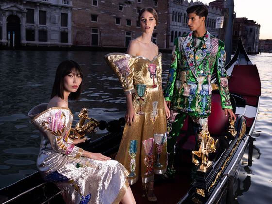 UNXD worked with Dolce & Gabbana on the fashion house's first NFT drop. (UNXD/Dolce & Gabbana/German Larkin)