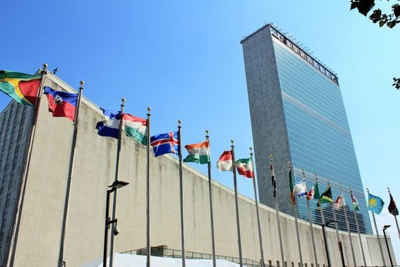 United Nations image via Shutterstock