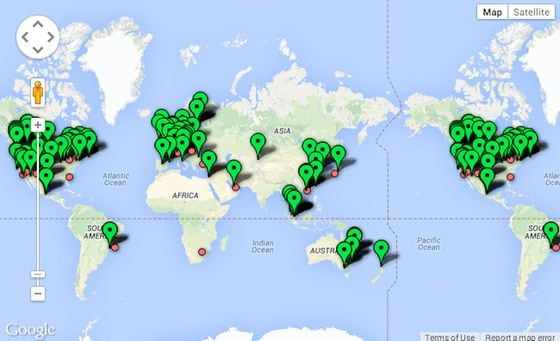 July 17 - CoinDesk ATM Map