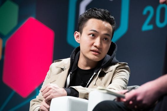 Justin Sun speaks at CoinDesk's Consensus 2019. (CoinDesk archives)