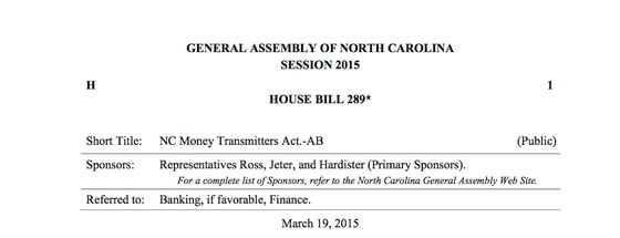 House Bill 289