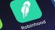 ROBINHOOD app on a smartphone (Shutterstock)