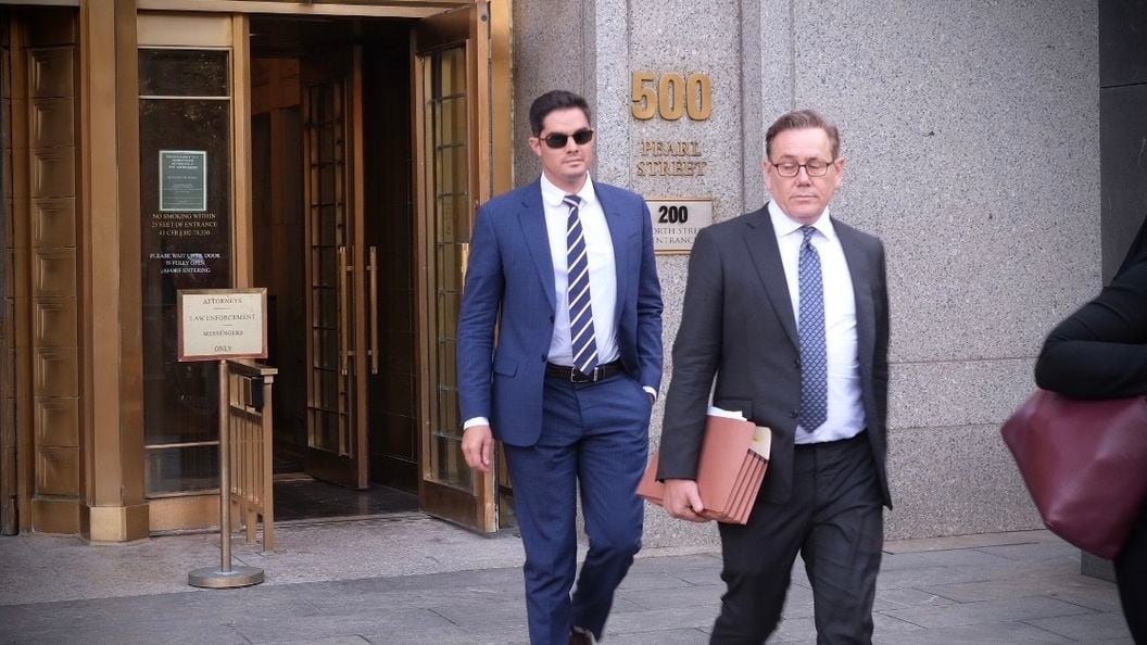 Ryan Salame rời tòa án ở New York vào ngày 7 tháng 9 năm 2023. (Sam Kessler/CoinDesk)