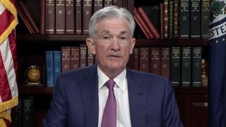 Federal Reserve Chair Jerome Powell (CoinDesk screenshot)