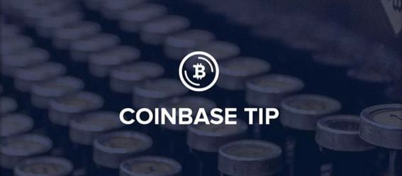 Coinbase, tipping