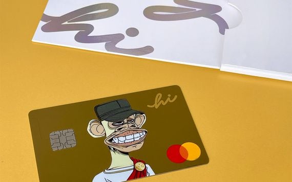 hi's Mastercard debit card (hi)