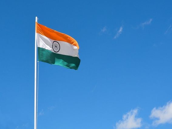The Indian flag (Pixabay)