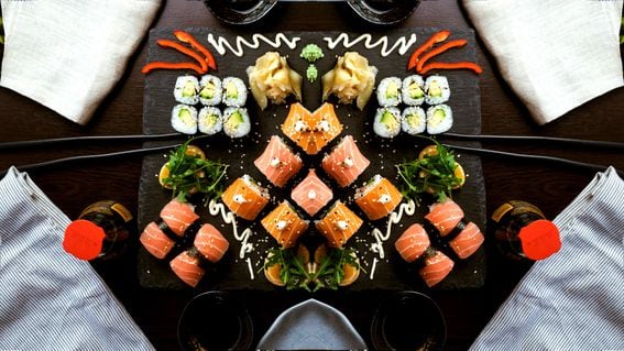Sushi in flux