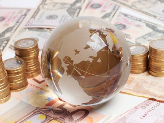 Funding, globe, exchange