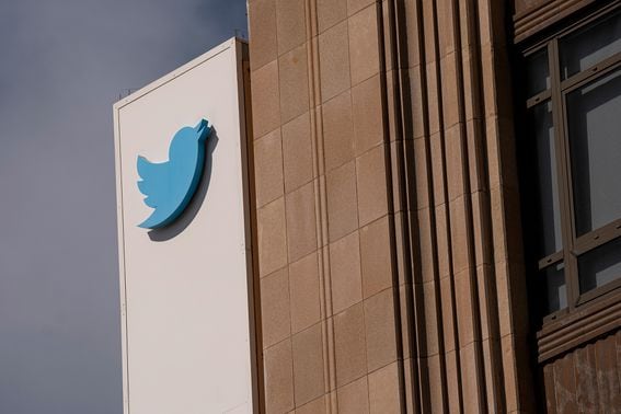 Signage at Twitter headquarters in San Francisco, California, U.S., on Monday, July 19, 2021. Twitter Inc. is scheduled to release earnings figures on July 22.