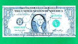 1 Dollar Bill (Rachel Sun/CoinDesk)
