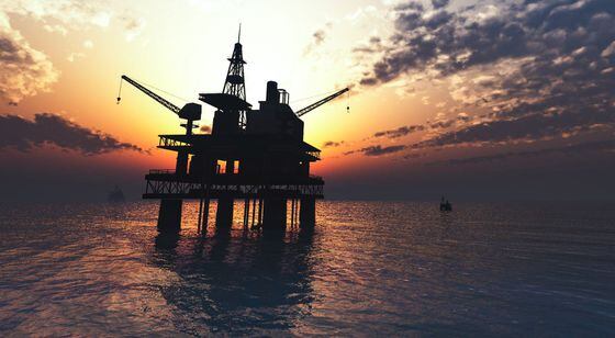 North Sea oil rig. Credit: Shutterstock