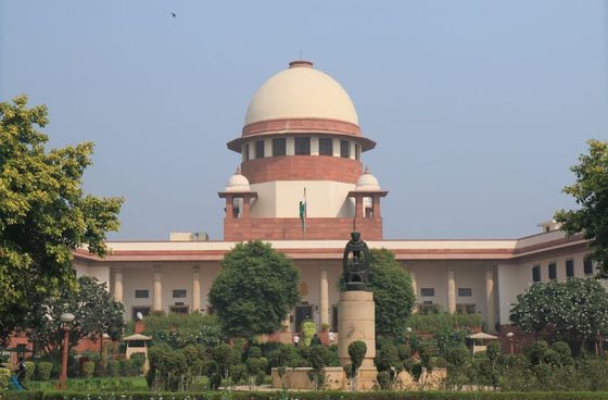 Supreme Court of India in New Delhi (Shutterstock)