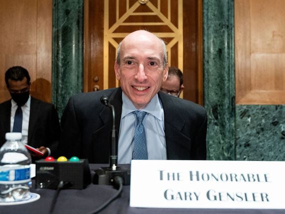 Gary Gensler, chair of the U.S. Securities and Exchange Commission (Bill Clark-Pool/Getty Images)